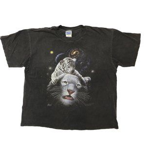 Vintage 1997 white tiger celestial Tshirt